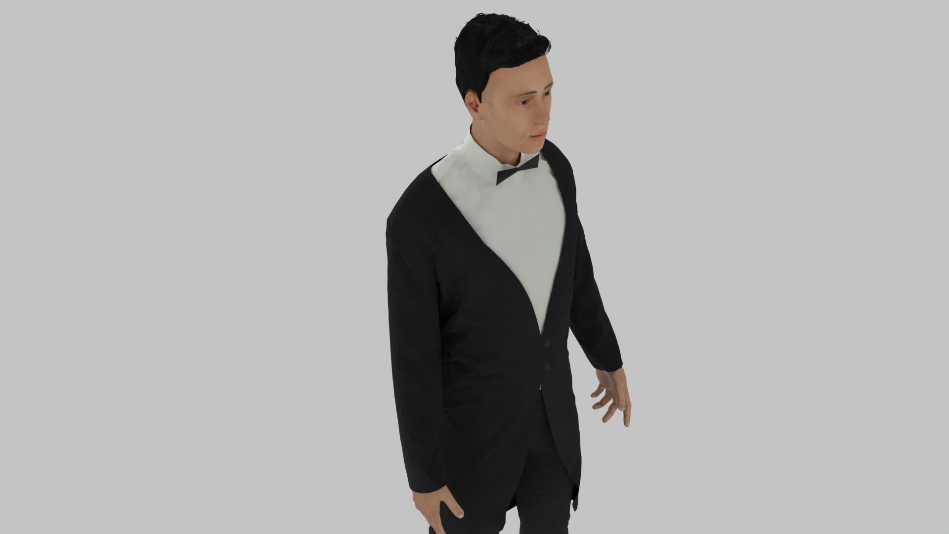 Butler 3D Model - TurboSquid 1971642