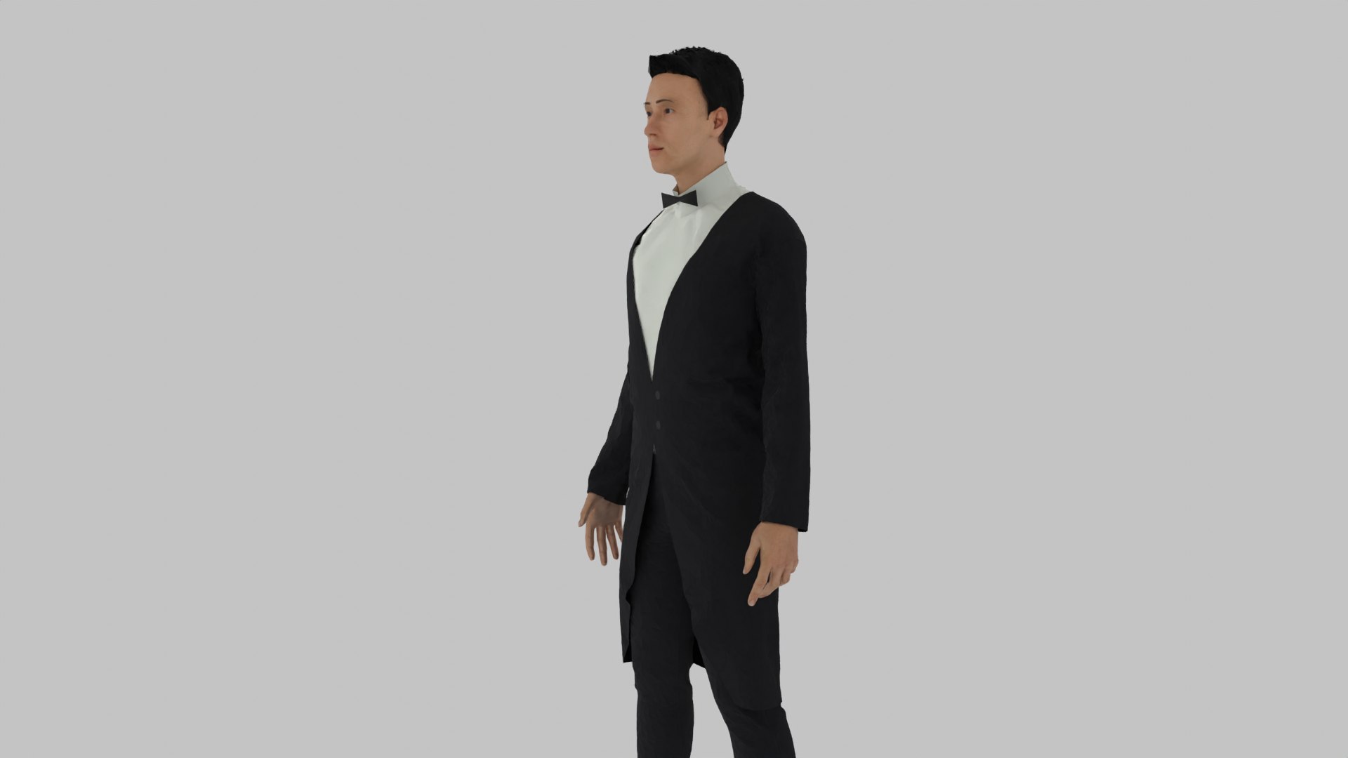 Butler 3D Model - TurboSquid 1971642