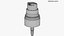 3D Pump Dispenser 02 model