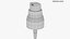 3D Pump Dispenser 02 model