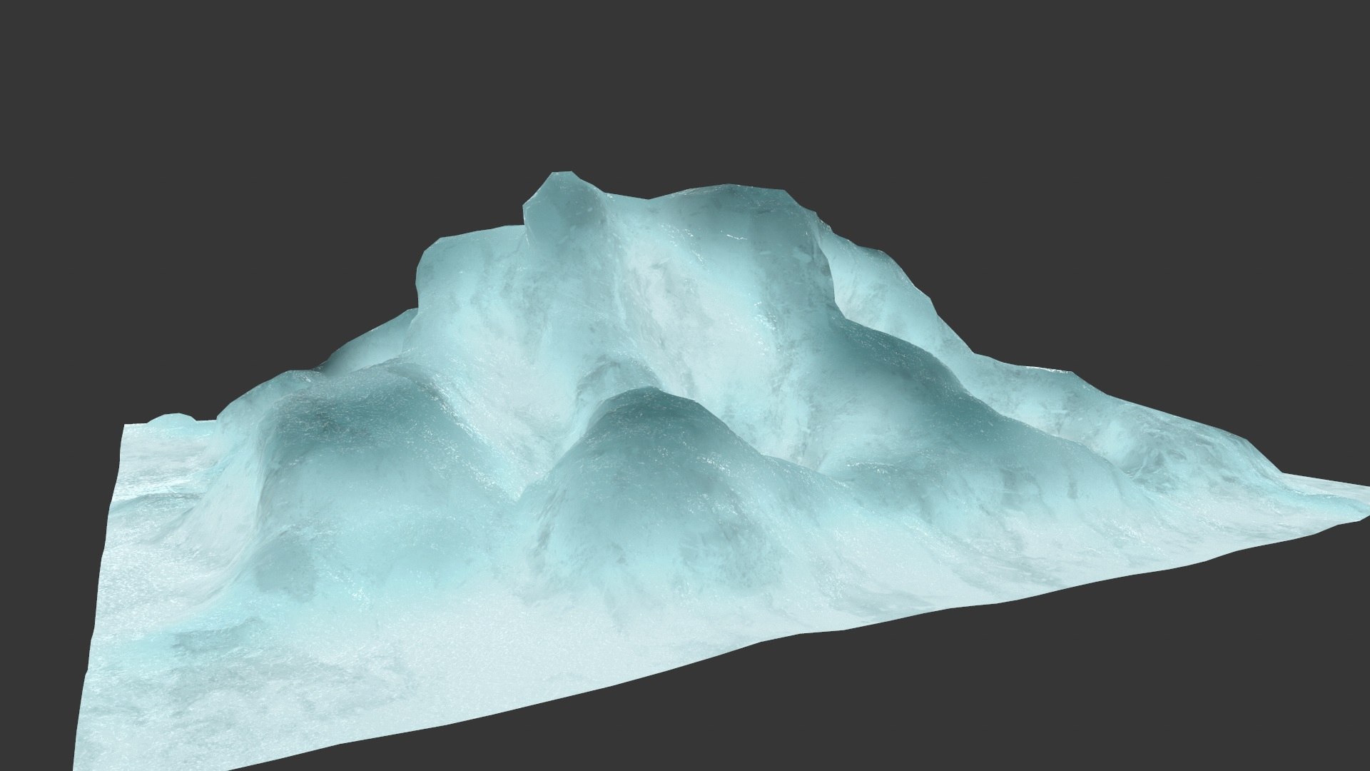 Ice snow 3D model - TurboSquid 1161332