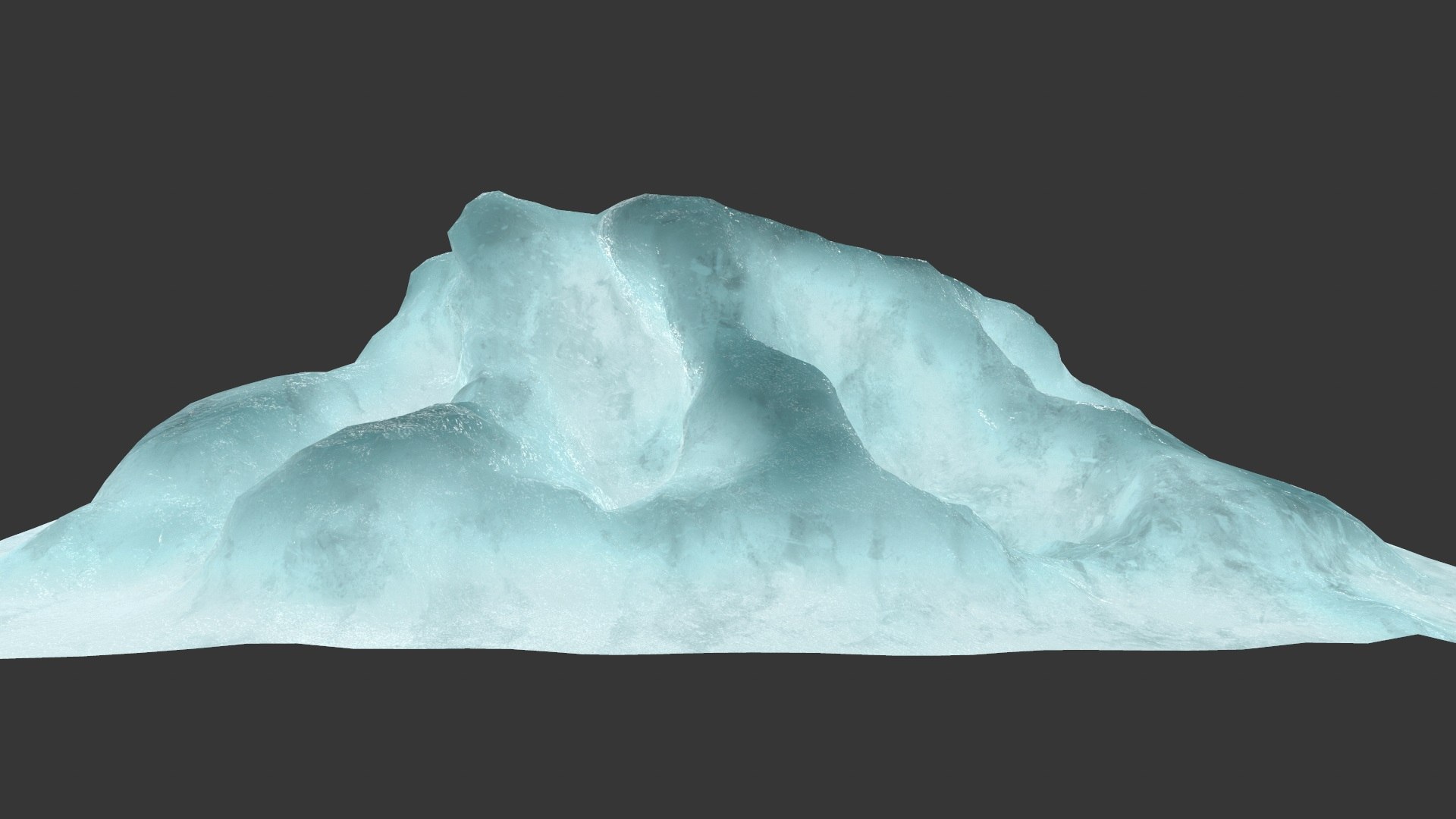 Ice snow 3D model - TurboSquid 1161332
