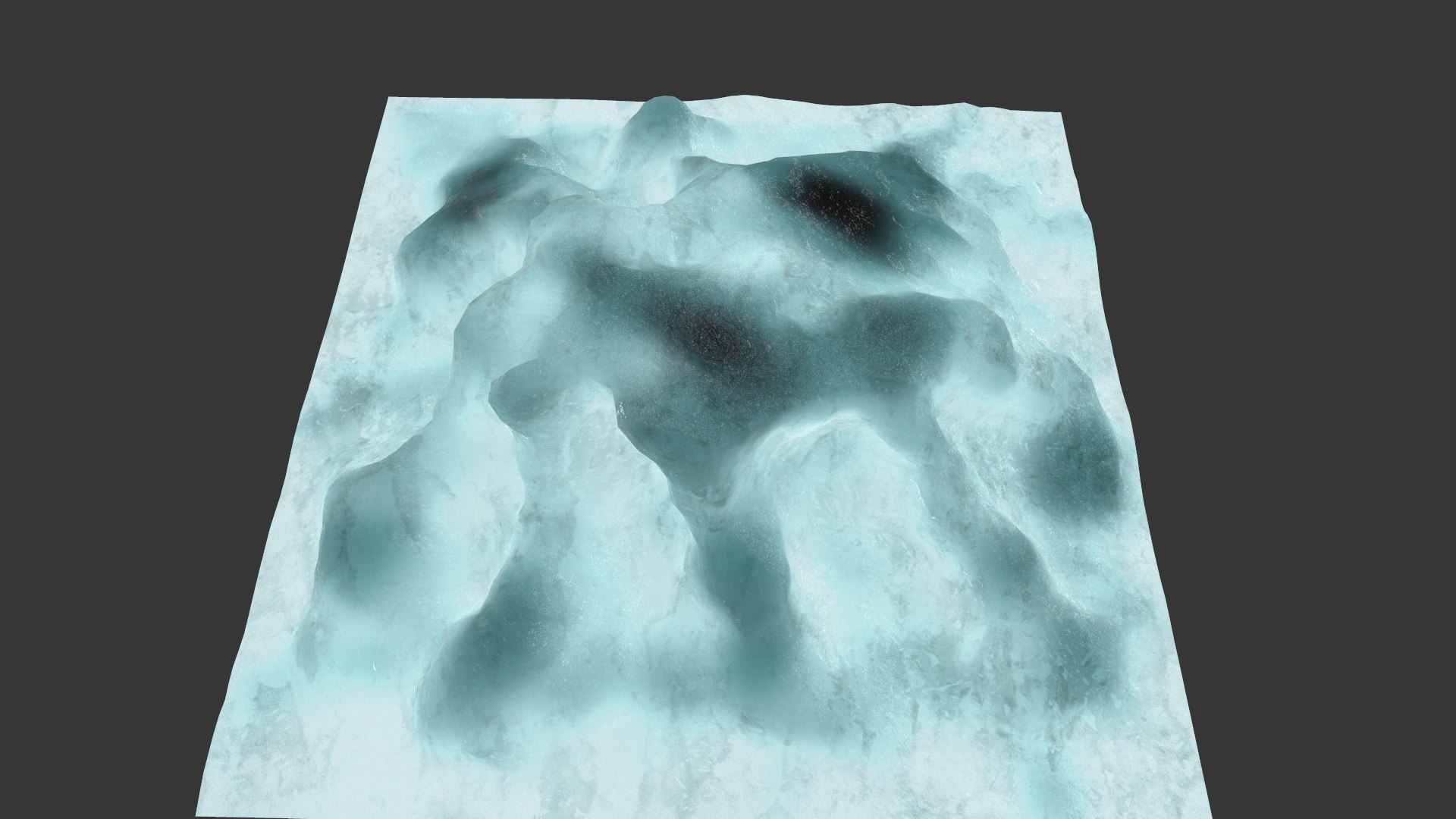 Ice snow 3D model - TurboSquid 1161332