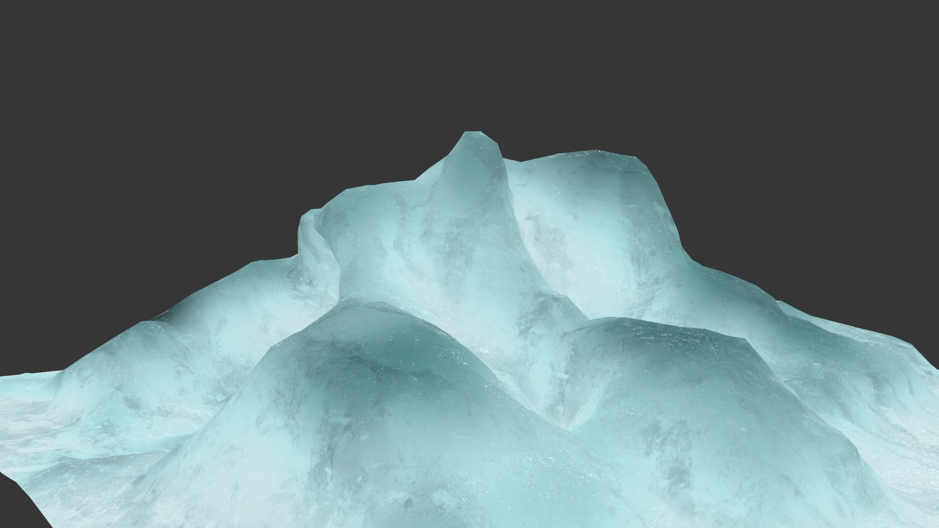 Ice snow 3D model - TurboSquid 1161332