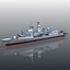 3d anzac class frigate hmas model