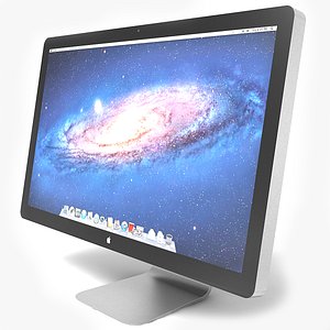 apple thunderbolt display 3d model