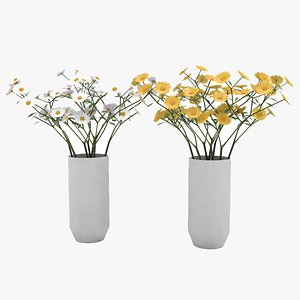 3D plant flower