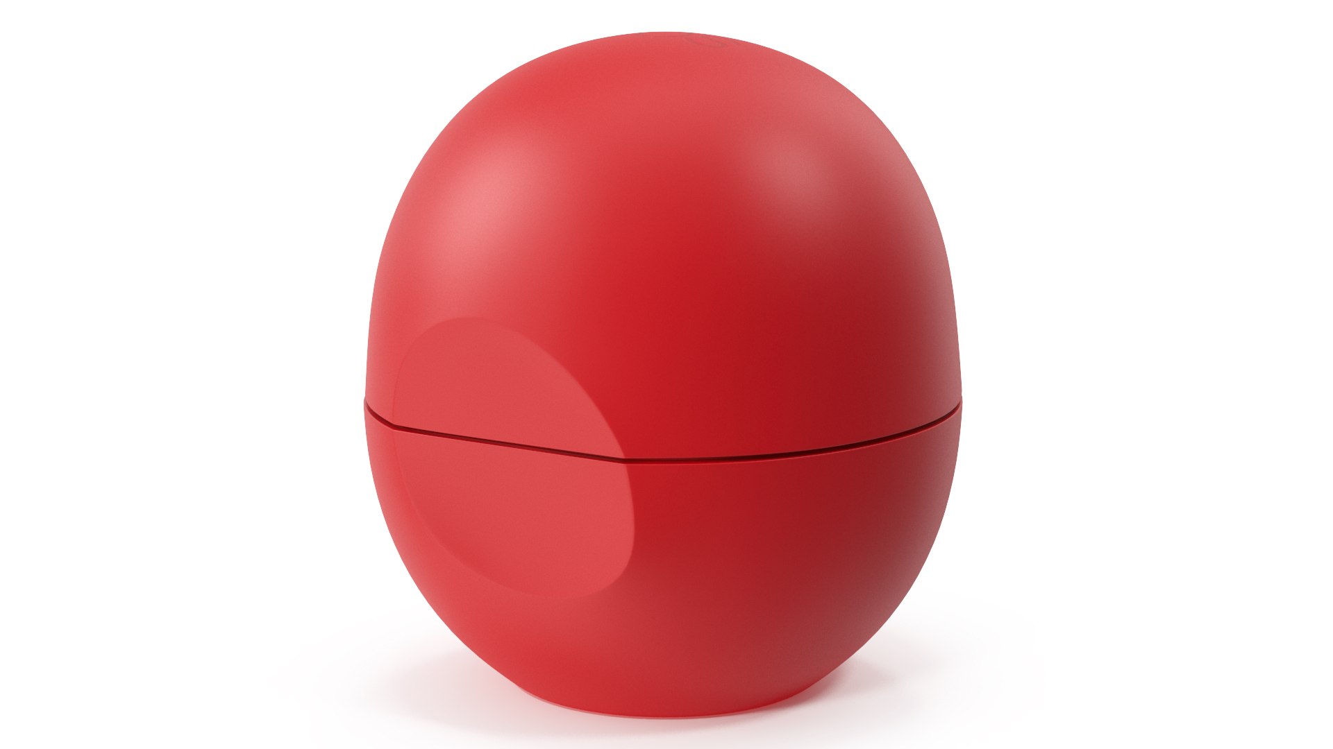 EOS Lip Balm Sphere Red Closed 3D Model - TurboSquid 2059842