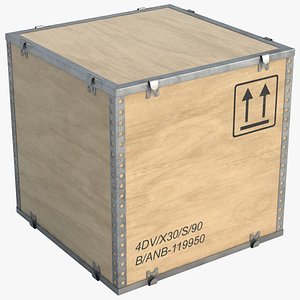 Wooden Packing Box HD