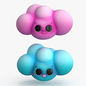 Cartoon Kawaii Cloud