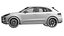 2019 Porsche Macan Turbo 3D Model  The Sports Car of SUVs