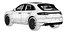 2019 Porsche Macan Turbo 3D Model  The Sports Car of SUVs