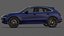 2019 Porsche Macan Turbo 3D Model  The Sports Car of SUVs