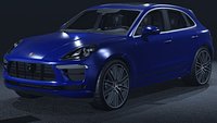 2019 Porsche Macan Turbo 3D Model  The Sports Car of SUVs