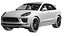 2019 Porsche Macan Turbo 3D Model  The Sports Car of SUVs