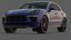 2019 Porsche Macan Turbo 3D Model  The Sports Car of SUVs