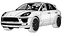 2019 Porsche Macan Turbo 3D Model  The Sports Car of SUVs