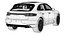 2019 Porsche Macan Turbo 3D Model  The Sports Car of SUVs
