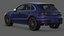 2019 Porsche Macan Turbo 3D Model  The Sports Car of SUVs