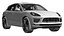 2019 Porsche Macan Turbo 3D Model  The Sports Car of SUVs