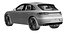 2019 Porsche Macan Turbo 3D Model  The Sports Car of SUVs
