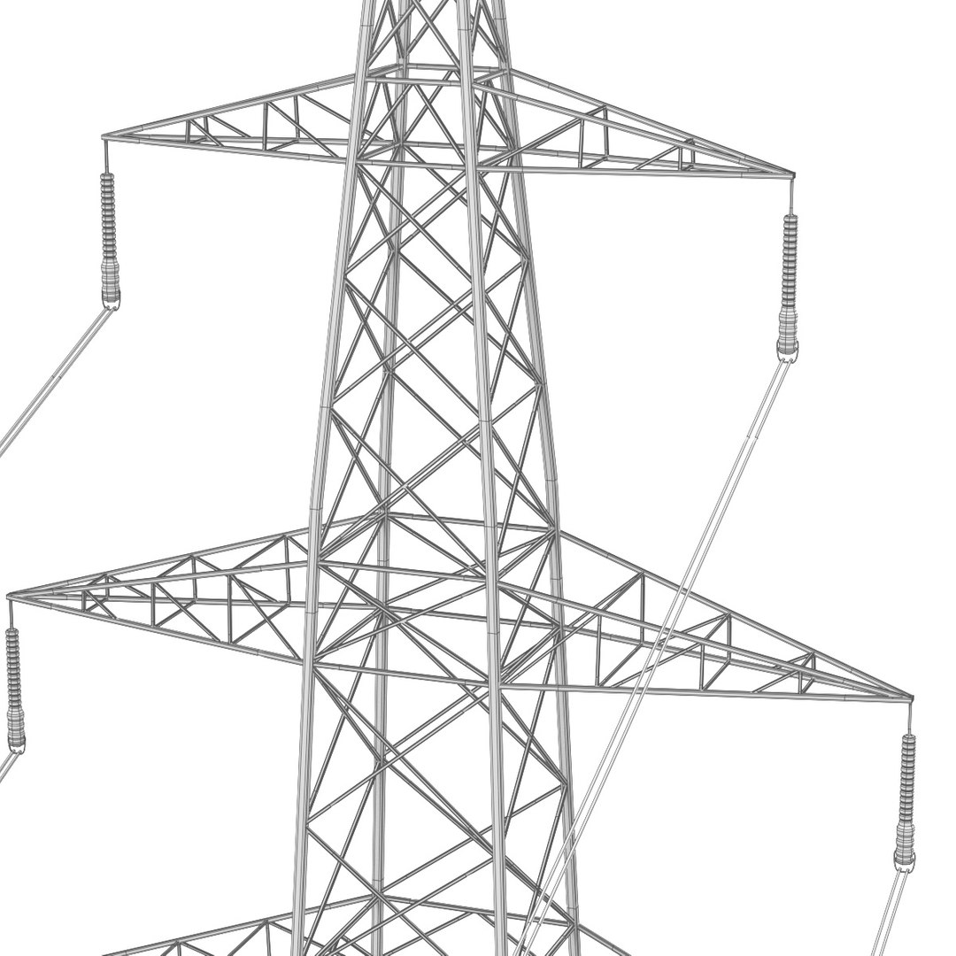 3d Model Electric Line