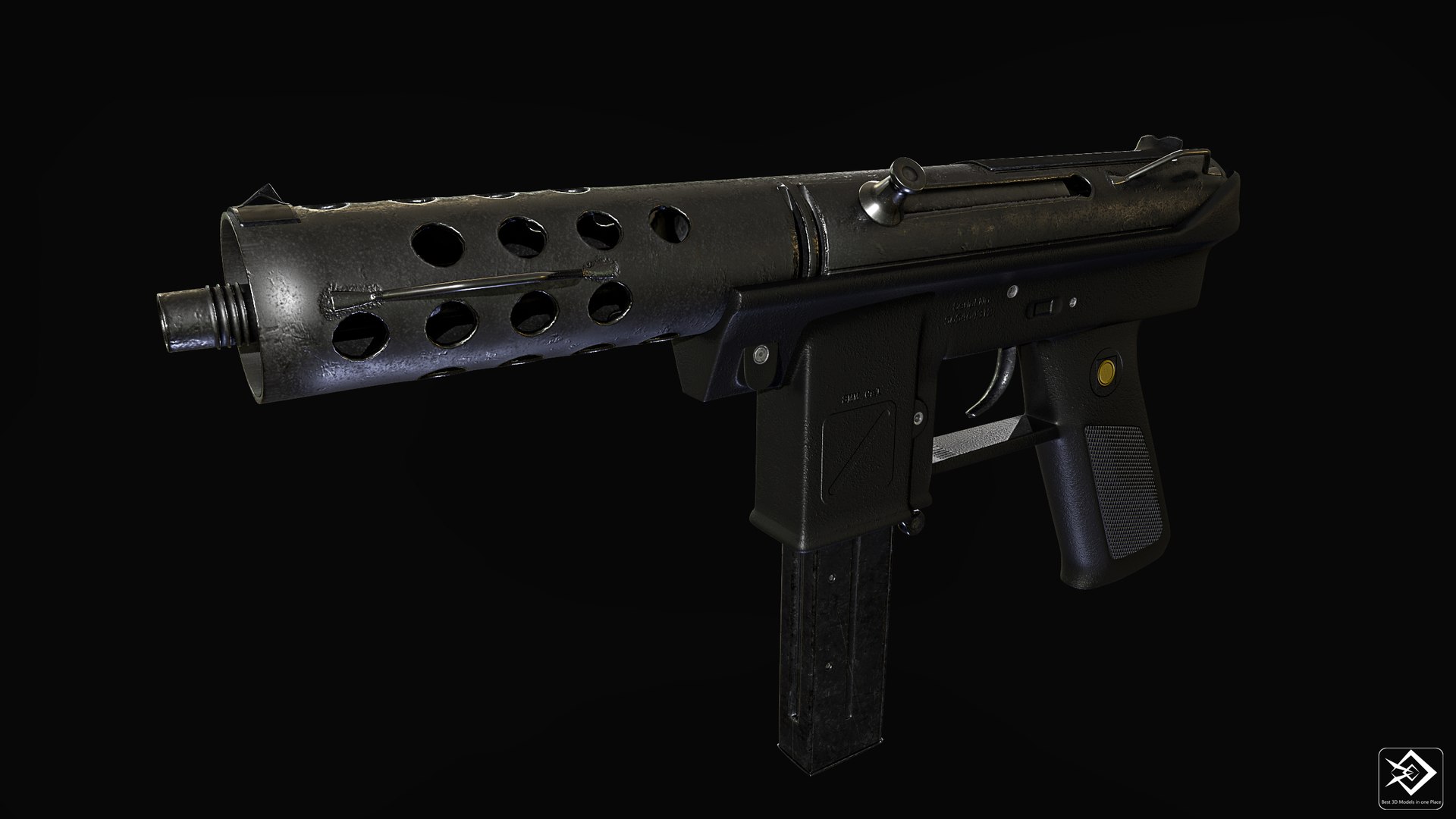 Tec9 Smg 3D Model - TurboSquid 1633934