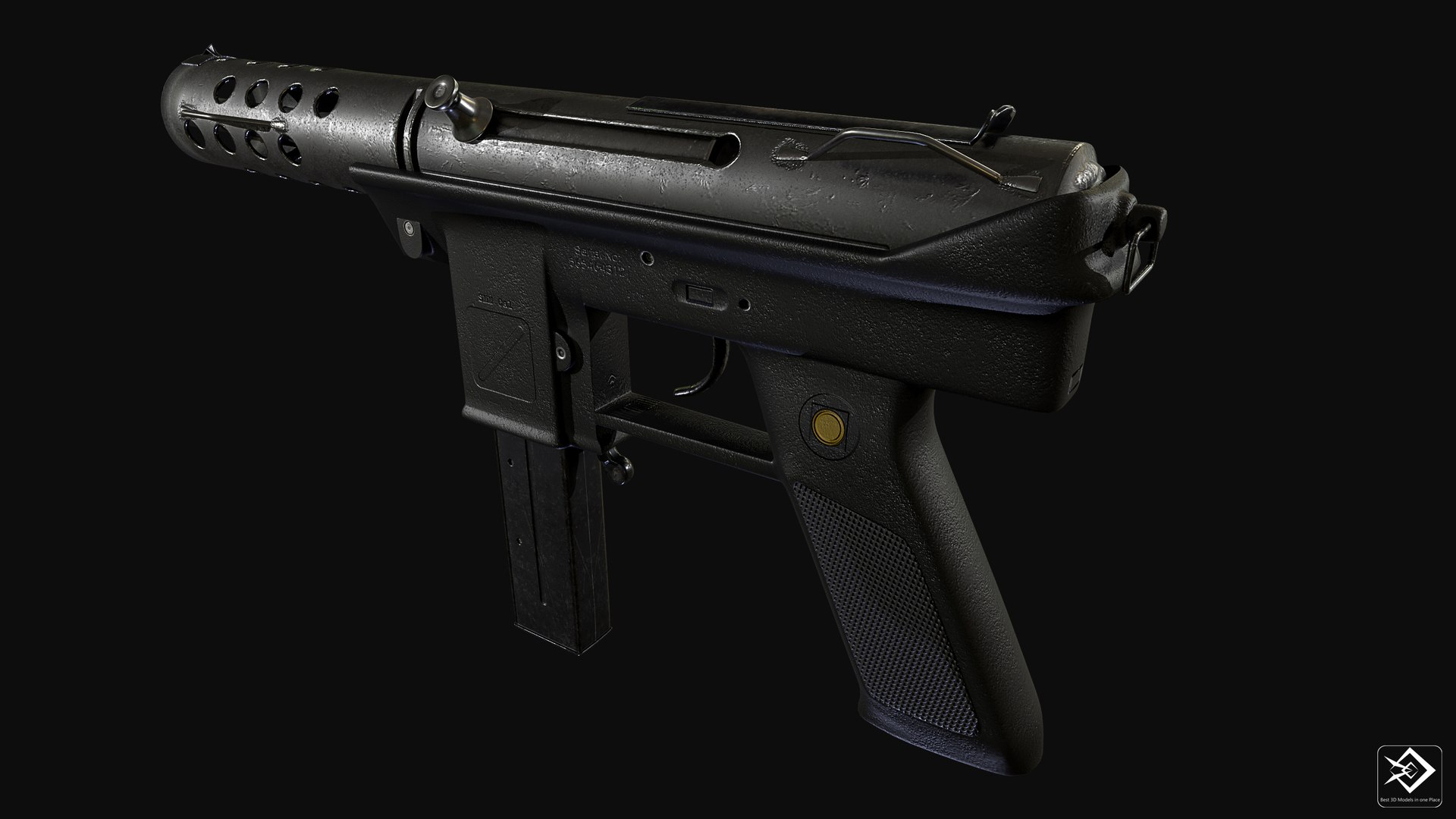 Tec9 Smg 3d Model - Turbosquid 1633934