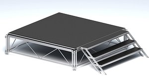 3D Concert Stage Platform