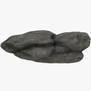 realistic stone 3D model