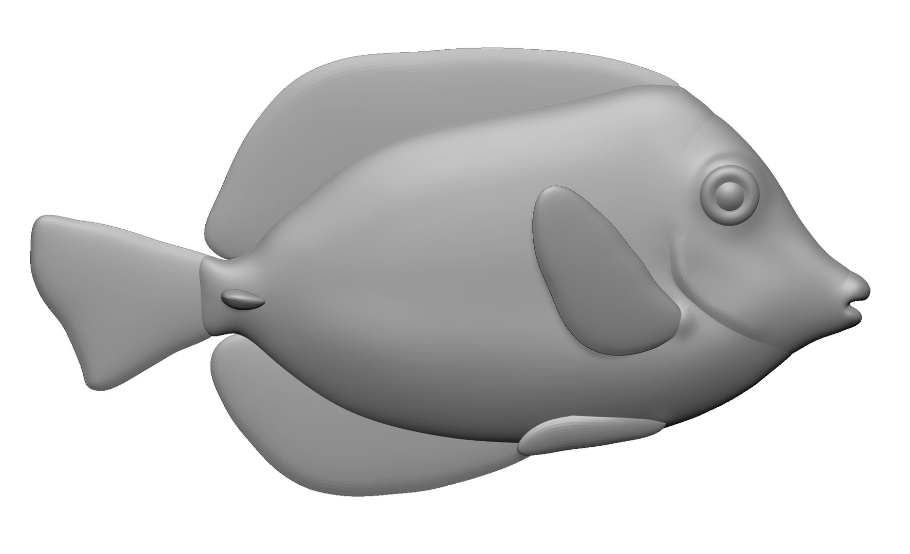 Purple Tang 3D Model - TurboSquid 2045476