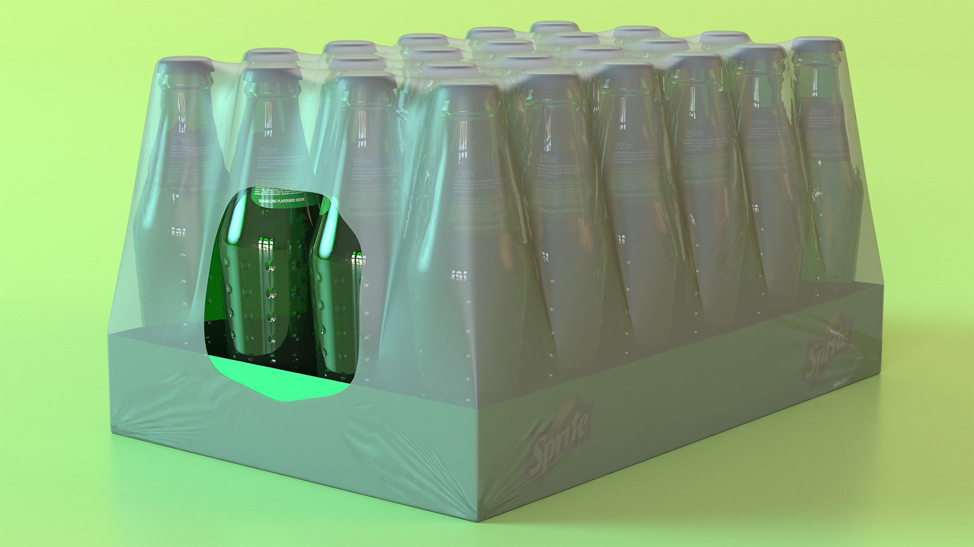 3D 24 sprite bottle package - TurboSquid 1450986