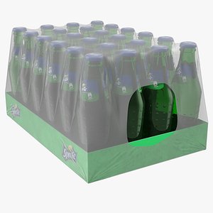 3D 24 sprite bottle package