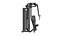 Commercial-grade Pec Deck or Pec Fly Rear Delt Machine