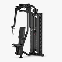 Commercial-grade Pec Deck or Pec Fly Rear Delt Machine