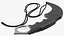 Faca tática Karambit em aço com bainha
