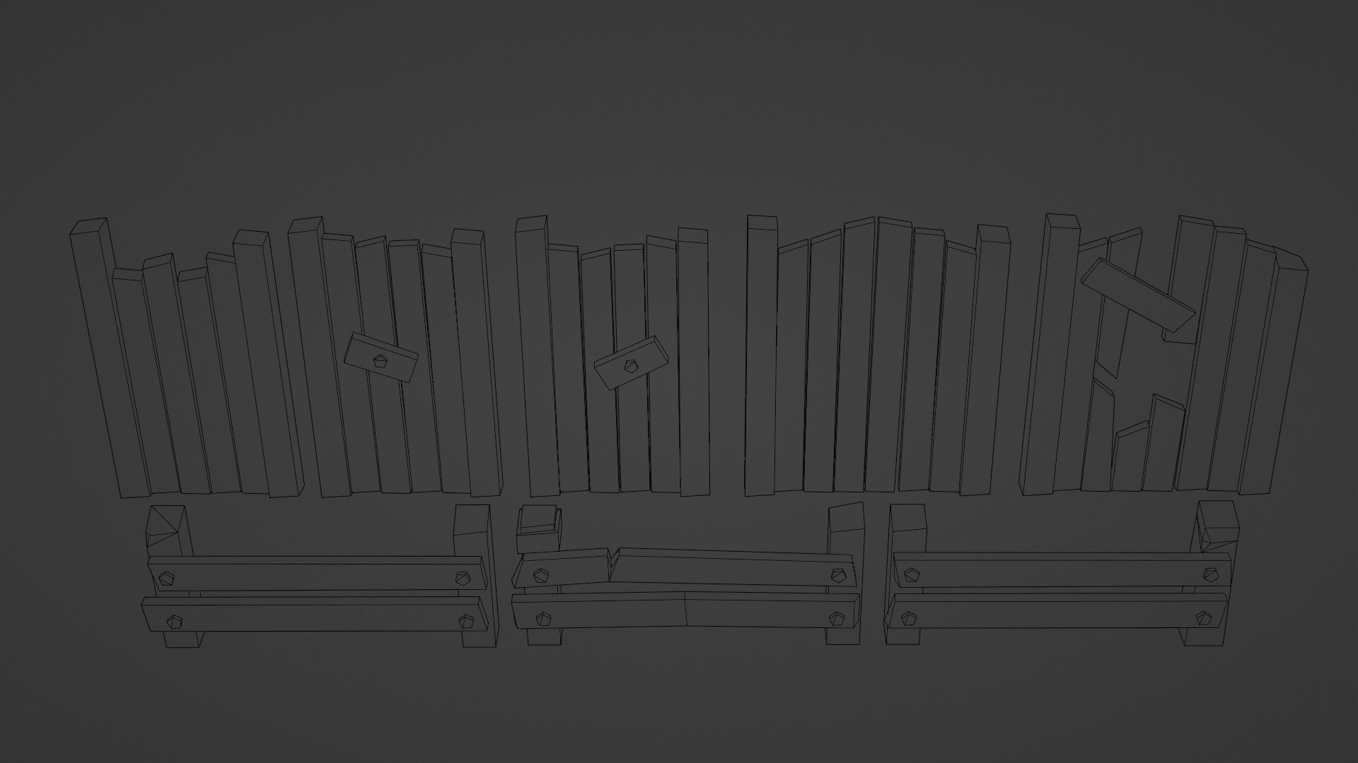 Walls and Fences Low Poly 3D model https://p.turbosquid.com/ts-thumb/BO/SQLM0Z/8L/wire/jpg/1643457514/1920x1080/fit_q87/272c15fb63be412fa6122bc96fd3404f18cdce0a/wire.jpg