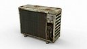 Rusted Outdoor AC Unit