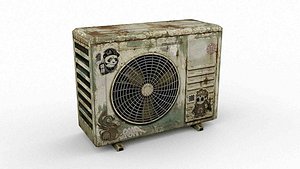Rusted Outdoor AC Unit