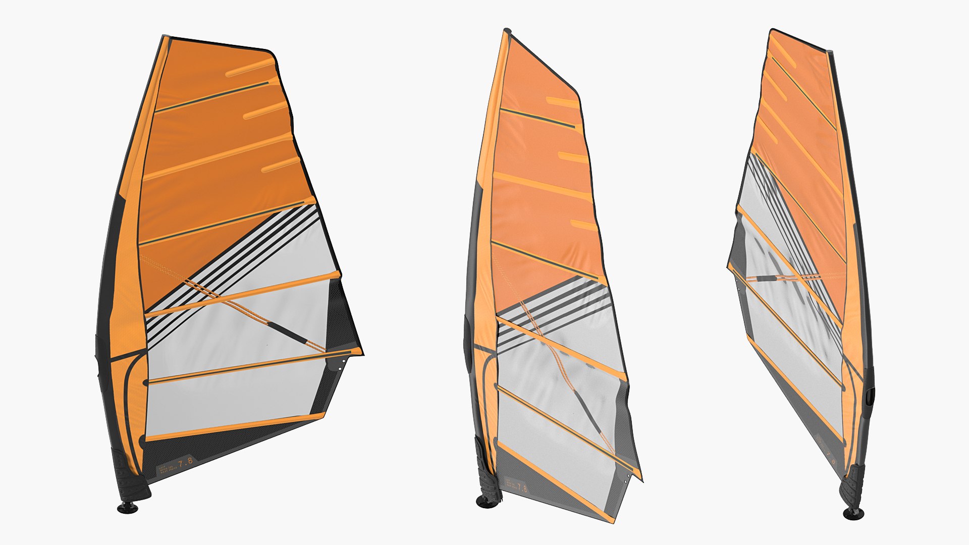 Sport Windsurf Mast Sail 3D Model - TurboSquid 1443803