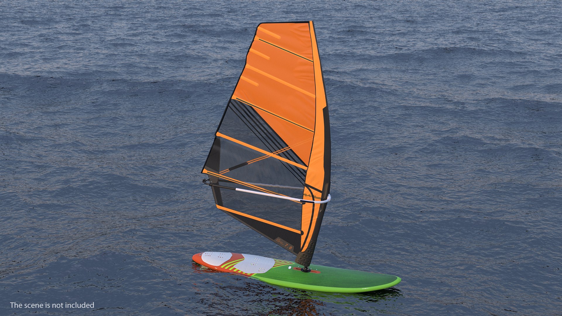 Sport windsurf mast sail 3D model TurboSquid 1443803