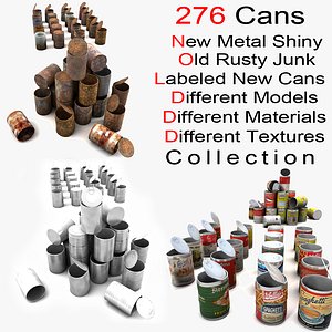 Cans Huge Collection