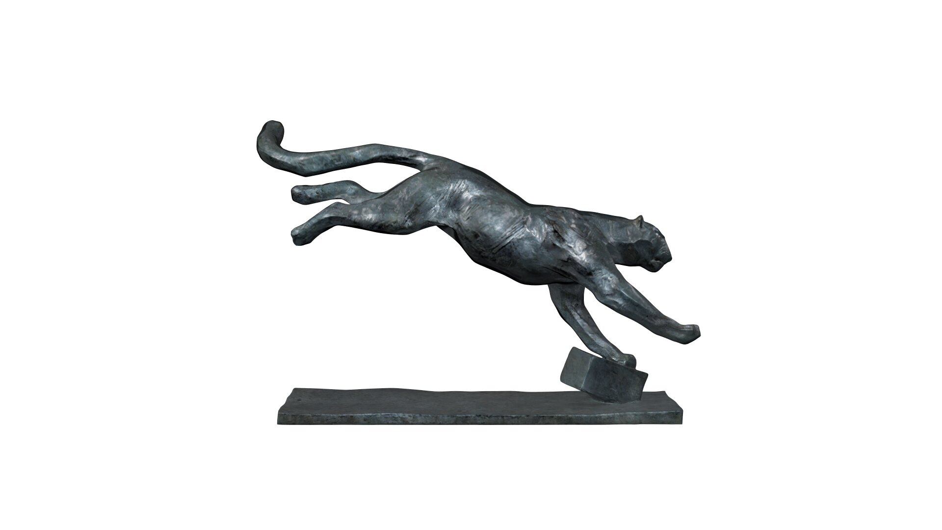 Panther Statue 3D model TurboSquid 2085294