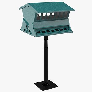 Squirrel Resistant Bird Feeder Pole