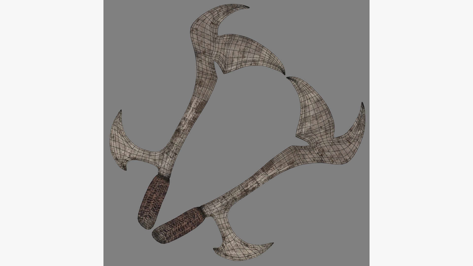 Kwele Oshele Throwing Knife Model - TurboSquid 1909130