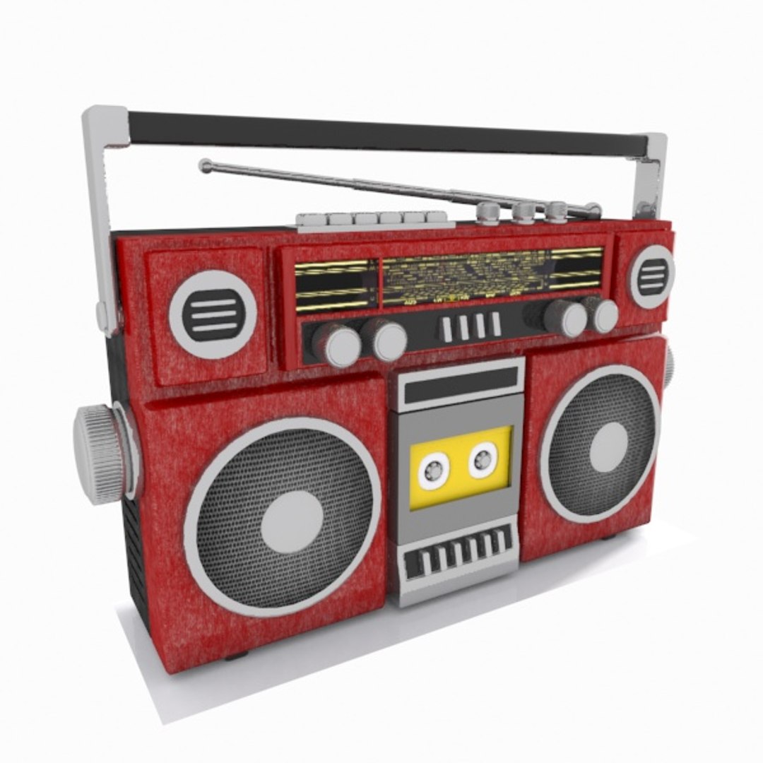 radio toon cartoon 3d max