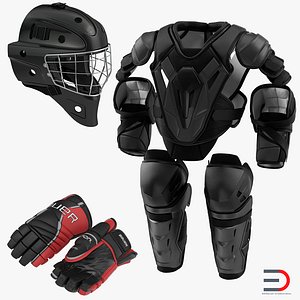 ma hockey protective gear kit