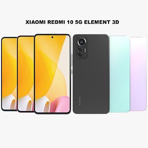 Xiaomi 12 Lite All Colors in Element 3D