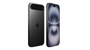 3D iPhone 17 Pro model