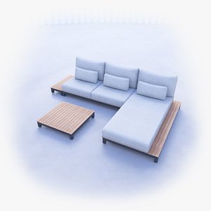 3D High-Quality - Garden Lounge Set